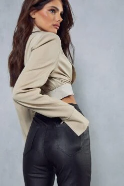 Leather Look Coated Denim Skinny Jean 11 Leather Look Coated Denim Skinny Jean -Cheap Dress Store black leather look coated denim skinny jean 5