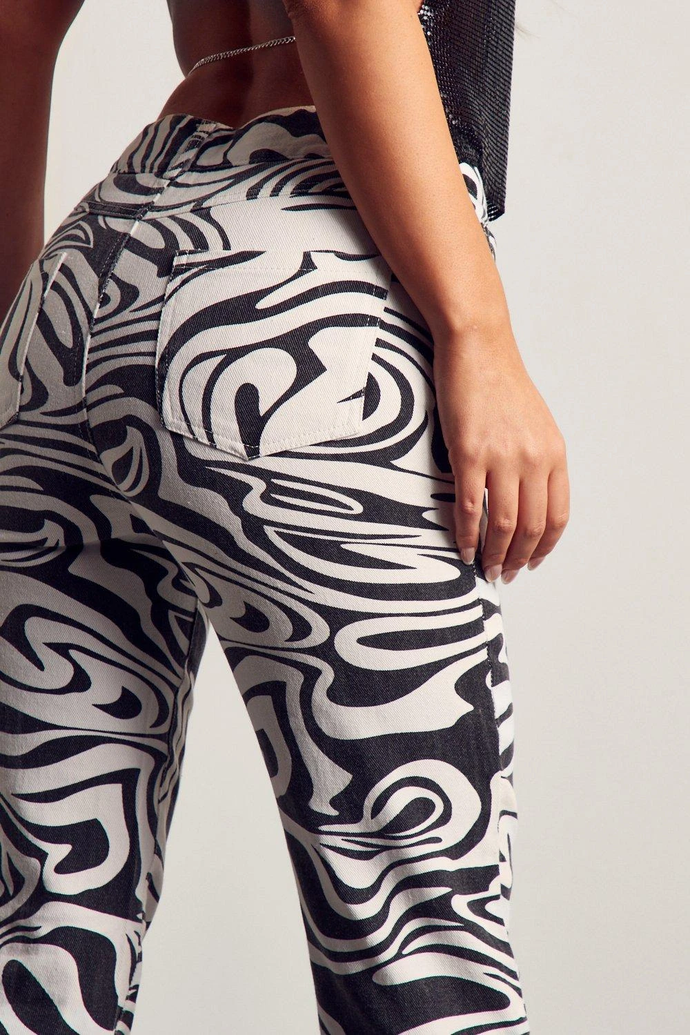 Marble Print Jeans 5 Marble Print Jeans - Image 5