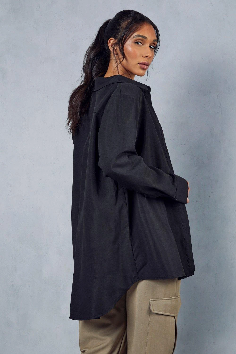 Oversized Grandad Shirt 3 Oversized Grandad Shirt - Image 3