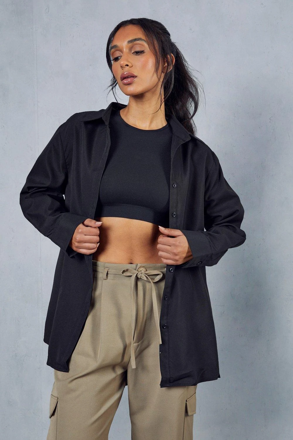 Oversized Grandad Shirt 1 Oversized Grandad Shirt