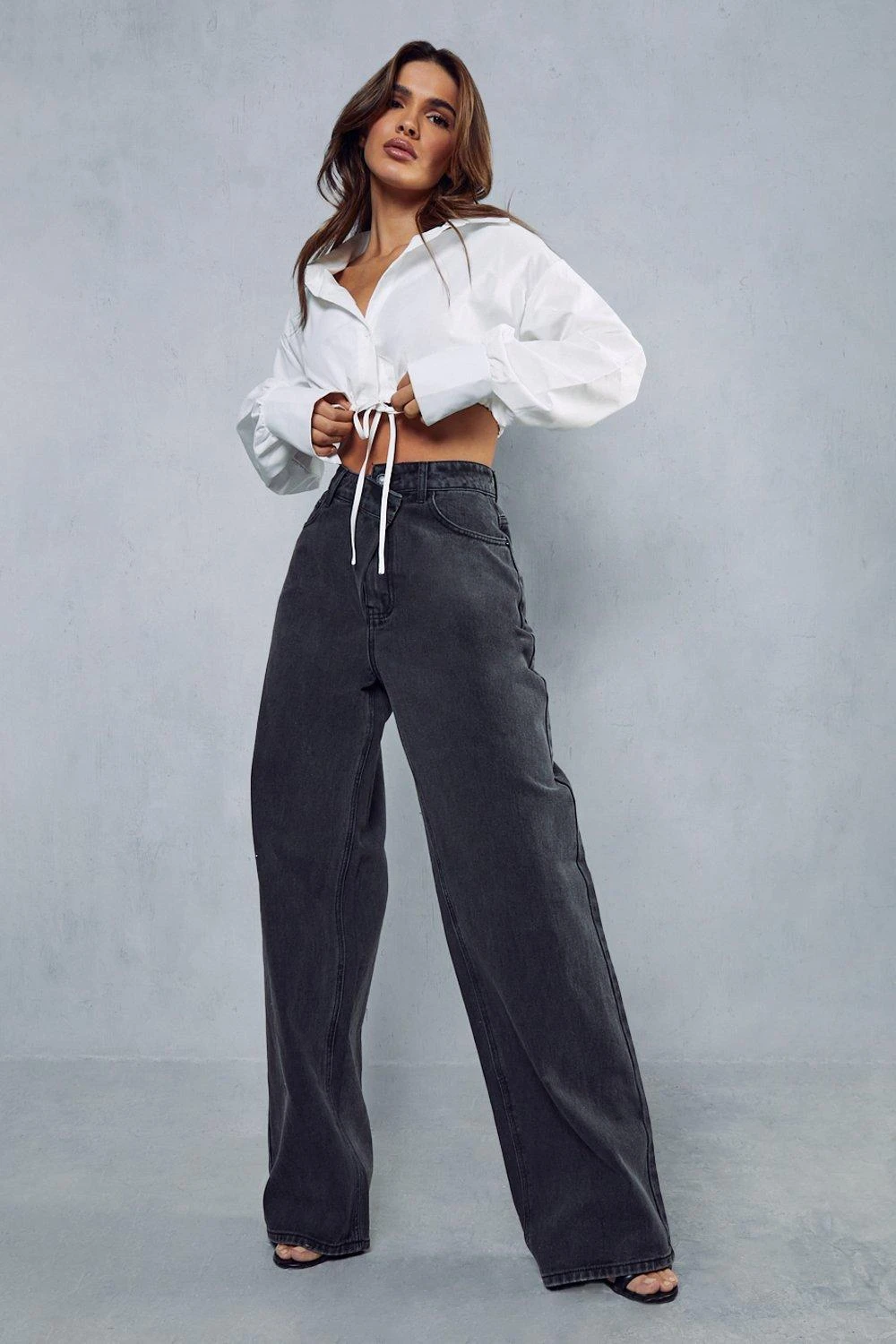 Slouch Dropped Waist Baggy Jeans 1 Slouch Dropped Waist Baggy Jeans