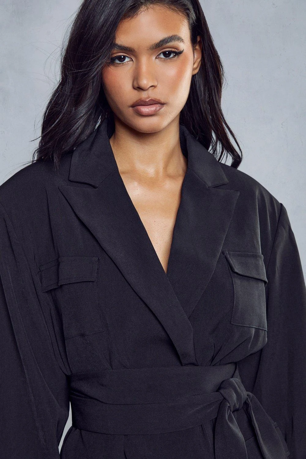 Tailored Utility Pocket Detail Blazer Dress 6 Tailored Utility Pocket Detail Blazer Dress - Image 6