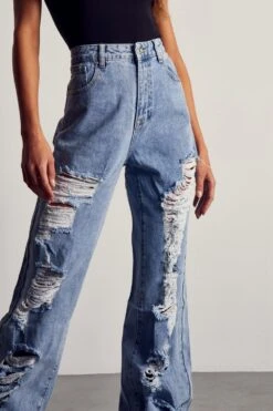 Distressed Boyfriend Jeans 9 Distressed Boyfriend Jeans -Cheap Dress Store blue distressed boyfriend jeans 4