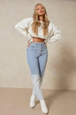 Missé Dip Hem Straight Leg Jean 8 Missé Dip Hem Straight Leg Jean -Cheap Dress Store blue missC3A9 dip hem straight leg jean 3