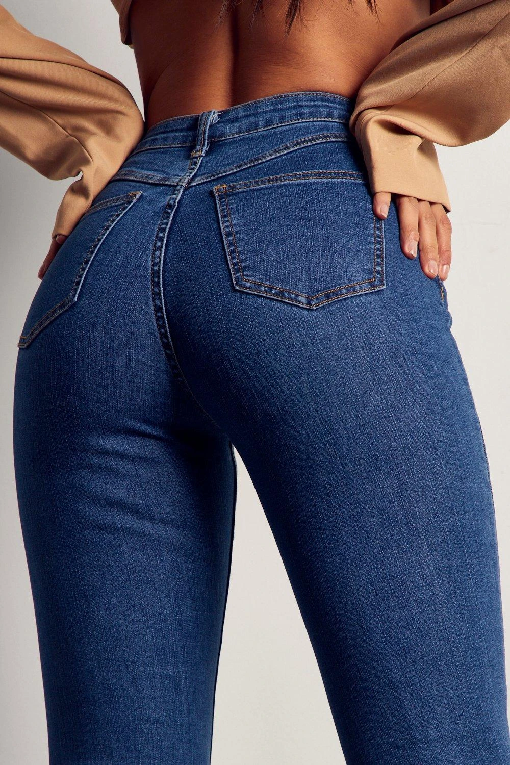 Straight Leg Inside Split Jean 2 Straight Leg Inside Split Jean - Image 2