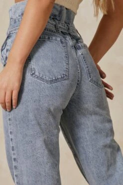 Tie Details High Waisted Jean 11 Tie Details High Waisted Jean -Cheap Dress Store blue tie details high waisted jean 5