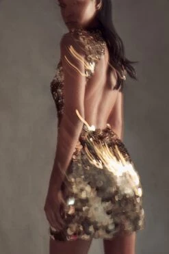 Premium Sequin Embellished Backless Mini Dress 12 Premium Sequin Embellished Backless Mini Dress -Cheap Dress Store gold premium sequin embellished backless mini dress 5