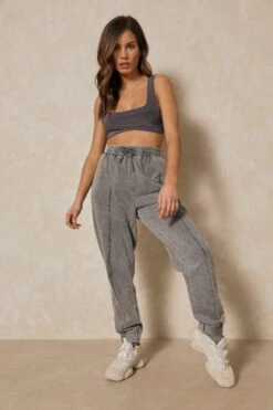 Double Layered Underboob Crop Top 10 Double Layered Underboob Crop Top -Cheap Dress Store grey double layered underboob crop top 4