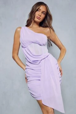 Premium Corset Insert Draped Dress 9 Premium Corset Insert Draped Dress -Cheap Dress Store lilac premium corset insert draped dress 4