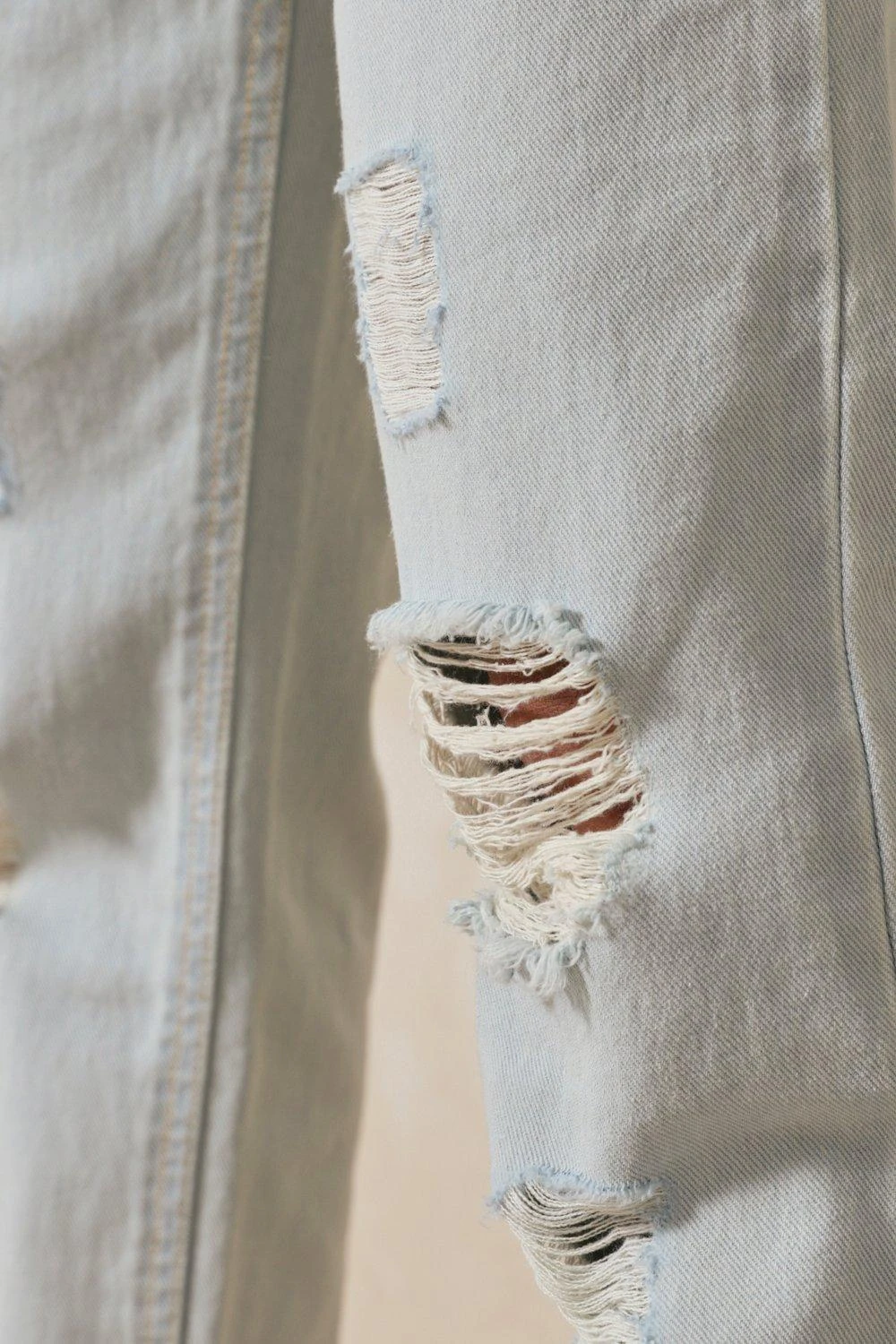 Mid Rise Super Distressed Boyfriend Jean 6 Mid Rise Super Distressed Boyfriend Jean - Image 6