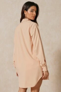 Oversized Pocket Detail Shirt 8 Oversized Pocket Detail Shirt -Cheap Dress Store stone oversized pocket detail shirt 2
